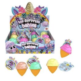 Mini unicornios ice surprise babies con mini cono. cambian de color con la temperatura, metalizado y brillantes en la osucirdad 5cm - modelos surtidos Mini unicornios ice surprise babies con mini cono. cambian de color con la temperatura, metalizado y brillantes en la osucirdad 5cm - modelos surtidos