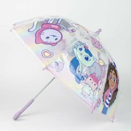 Cerdá Paraguas Manual Burbuja La Casa de Gabby 45 cm Pink para Niños 2-8 Años Cerdá Paraguas Manual Burbuja La Casa de Gabby 45 cm Pink para Niños 2-8 Años