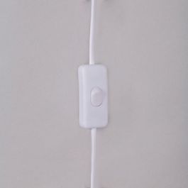 SKD-W1024 Aplique de Pared Quilmes de Ratán y Madera, Estilo Natural Mediterráneo, Bombilla E14, para Salón y Dormitorio