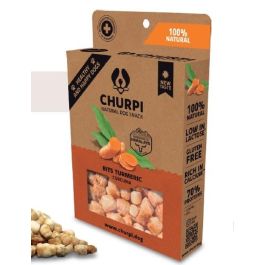 Churpi Bits Churpi Curcuma 70gr Snack para Perros Crujiente y Nutritivo con Vitamina A, B1, C, D, E y K Precio: 11.9185. SKU: B195ST3BLV