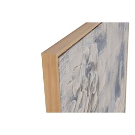 DKD Home Decor Cuadro Moderno Lienzo Pintado Mano Azul Blanco 4 x 143 x 103 cm (2 Unidades) Precio: 234.5343. SKU: B18AYP9G6M