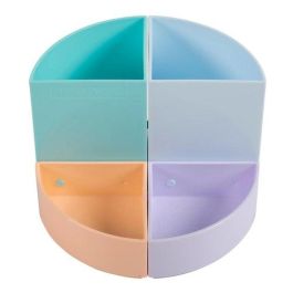 Exacompta Organizador de Sobremesa Aquarel THE QUARTER, 4 Compartimentos Modulables, Colores Pastel Surtidos Precio: 13.50000025. SKU: B1672Z89TZ