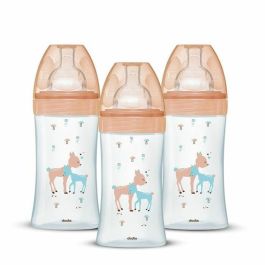 Dodie DOD3700763510989 Conjunto 3 Biberones Sensation+ Anticólico Cristal 270ml 0-6 meses con pacificador plano Precio: 42.78999956. SKU: S7182663