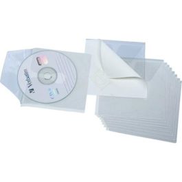 Grafoplás Fundas de PVC adhesivas para CD 127x127 mm Blanco - Paquete de 10 unidades Precio: 3.50000002. SKU: B1D45BBTX9