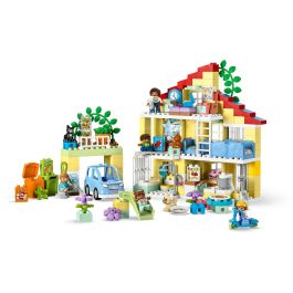 LEGO Duplo 10994 Casa Familiar 3en1 Juego de Construcción para Niños y Niñas a Partir de 3 Años con 218 Piezas Multicolor