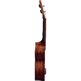 LAG Ukelele Tiki Uku Soprano Sapele Satinado con Funda - Ideal para Principiantes y Profesionales