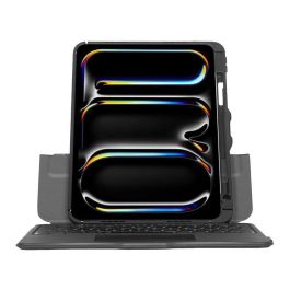 Targus Versavu - Teclado Inalámbrico Bluetooth 5.0 Retroiluminado Español para iPad (M4) 13" Negro
