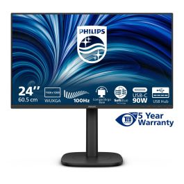 Philips 24B2U3301D Monitor 24" Full HD 1920x1080 120 Hz IPS con HDMI 1.4, DP 1.4, USB-C 90W, Pantalla Antirreflectante para Negocios, Negro
