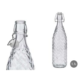 Botella Relieve Flechas 1,1L Vivalto 8X32CM (12 Unidades) Precio: 22.94999982. SKU: B1GXFTW5QA