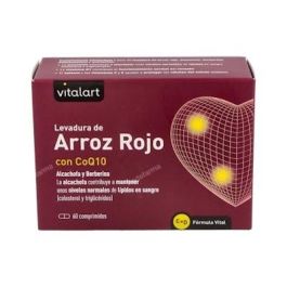 Vitalart Levadura de Arroz Rojo con Q10 para Colesterol, Monacolina K y Policosanoles, 60 Comprimidos Precio: 25.6899995. SKU: B198BFGXKZ