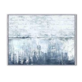 Cuadro Moderno DKD Home Decor Azul Negro 3 x 80 x 60 cm (2 Unidades)