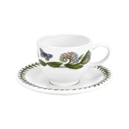 Portmeirion Taza Café con Plato Botanic Garden 100 Ml (6 Unidades) Porcelana