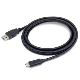 EQUIP Cable USB-A 3.2 a USB-C 128344, St/St, 2.00m, 3A/20V, Negro