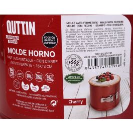 Quttin Molde para Horno Cierre Redondo Cherry 16 cm x 13 cm (12 Unidades)