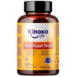 KINOKO LIFE Levadura Arroz Rojo 120 Cap. - Colesterol y Triglicéridos Precio: 17.5000001. SKU: B1C9J6KMSN