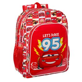 Mochila Escolar Cars Let's race Rojo Blanco (33 x 42 x 14 cm) Precio: 15.49999957. SKU: S4307786