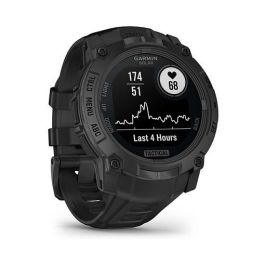 Garmin Instinct® 3 Solar Tactical Edition - Reloj Inteligente GPS, 50 mm, Pantalla AMOLED Táctil, Energía Solar, 40 Días Batería, Negro, Unisex