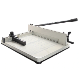 Q-connect Guillotina Profesional Manual KF14297, Corte 430 mm, Capacidad 400 Hojas