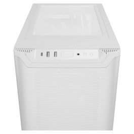 Be Quiet! PURE BASE 501 Airflow Caja Midi Tower PC Blanco ATX micro ATX Mini-ITX ABS Acero