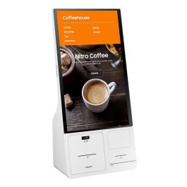 Samsung Smart Signage Kiosk, Diseño Moderno y Compacto, Funcionalidad Modular, Solución Versátil para Cualquier Pago