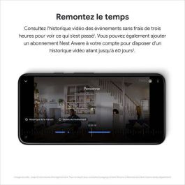 Google GA01317-FR Cámara de Seguridad IP Interior/Exterior Inalámbrica con Batería