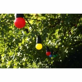 Guirnalda de Luces Colorado con Bombillas de Colores 5m Negra AUC1728590912235