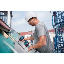 Bosch Professional BOS4059952587745 GDX 18V Atornillador de Impacto con Baterías 4.0Ah, Cargador y L-Boxx