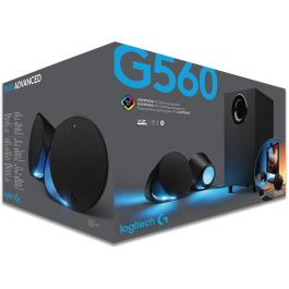Logitech G560 980-001301 Altavoces Gaming con Bluetooth, 240W, LIGHTSYNC RGB, DTS:X Ultra, USB y 3.5mm