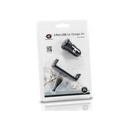 Conceptronic Cargador Coche USB 2 Puertos para Encendedor 12V/24V