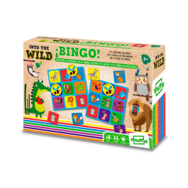 Shuffle Bingo Infantil Into The Wild Juego De Mesa Con Animales Y Marcadores De Abeja 200x130x50mm Precio: 6.50000021. SKU: B19VLELQSV