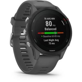 Garmin Forerunner 255 Reloj GPS Deportivo Smartwatch Gris con Monitor de Frecuencia Cardíaca y Resistencia al Agua