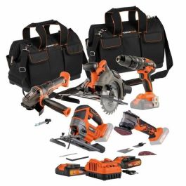 Dual Power DUA5400338128646 - Pack 5 Herramientas 20V: Taladro/Destornillador, Amoladora, Multiherramienta, Sierra Circular y Caladora Precio: 393.50000052. SKU: B18WJJFYHX