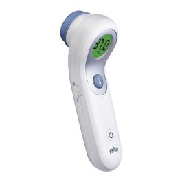 Braun BNT300WE Termómetro de Frente Digital con Sensor Remoto, Blanco, para Temperatura Corporal, Ideal para Recién Nacidos, Incluye Pilas