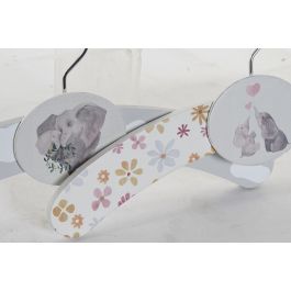 Percha Baby DKD Home Decor Gris 1.2 x 16 x 35 cm (8 Unidades) Percha Baby DKD Home Decor Gris 1.2 x 16 x 35 cm (8 Unidades)