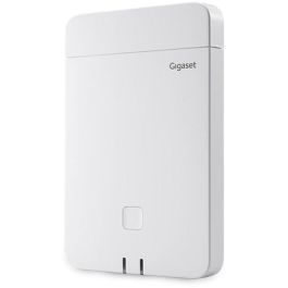 Gigaset N870 IP PRO Estación base VoIP para teléfono inalámbrico, soporta 250 auriculares y 120 canales, color blanco