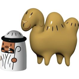 Alessi AMIR & CAMELUS Set de 2 Estatuas de Porcelana AMGI23SET - Decoración Navideña Diseñada por Massimo Giacon Precio: 25.7900005. SKU: B1GR92VCAP