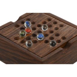 Juego Colonial DKD Home Decor Marron 11.5 x 4.6 x 11.5 cm Set de 2