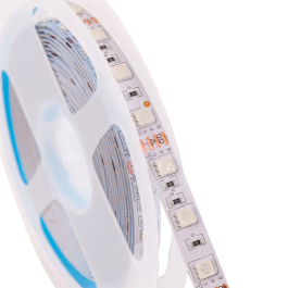 Tira de LEDs Flexible SMD 5050 300 LEDs 72W 4.200 Lm 24VDC IP65 RGB 40.000H [PL-219012-24-IP65-RGB]