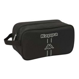 Zapatillero de Viaje Kappa Dark Negro 29 x 15 x 14 cm Precio: 7.79000057. SKU: B1K23P39PH