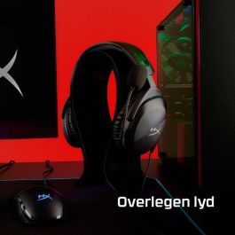 HP Cloud Stinger 2 Auriculares Gaming Ligeros y Cómodos con Micrófono Giratorio y Sonido DTS Headphone:X Negro