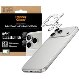 PanzerGlass Hoops clear para iPhone 17 Pro/Pro Max y 16 Pro/Pro Max