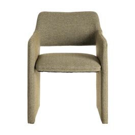 Silla Espiga Verde Tejido Salón 58 X 62,50 X 78 cm