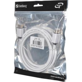 Sandberg Cable HDMI 2.0 SAVER de 2m para Conectar Reproductor Blu-Ray, Consolas a TV - Transfiere Audio y Vídeo Digital de Alta Calidad