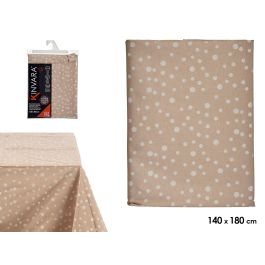 Kinvara Mantel Jacquard Antimanchas 140x180 cm Lunares Beige (Set de 8) Precio: 108.68999966. SKU: S3608636