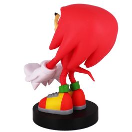 EXQUISITE GAMING Soporte Cable Guy Knuckles Sonic 21cm para Mando PS5/Xbox y Smartphone, Figura de Sujeción