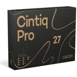 Wacom Cintiq Pro 27 Tableta gráfica 26.9" UHD IPS Táctil con Pluma 8192 niveles de presión (sin soporte)