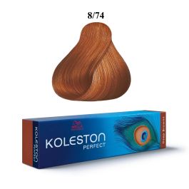 Koleston Perfect, Tinte permanente para el cabello, 8/74 Light Blond Chestnut Red, 60 ml Precio: 13.78999974. SKU: B1CB24H38C