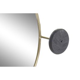 DKD Home Decor Espejo Dorado Negro 7 x 25 x 44 cm