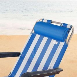Cojín para silla de playa de textileno azul aktive 35x14x5cm Cojín para silla de playa de textileno azul aktive 35x14x5cm