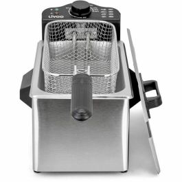 Livoo DOC216 Freidora 3 L 2000W con Depósito Acero Inoxidable Extraíble, Cesta Freír Extraíble y Termostato Regulable Precio: 54.49999962. SKU: B1CXV2D29H